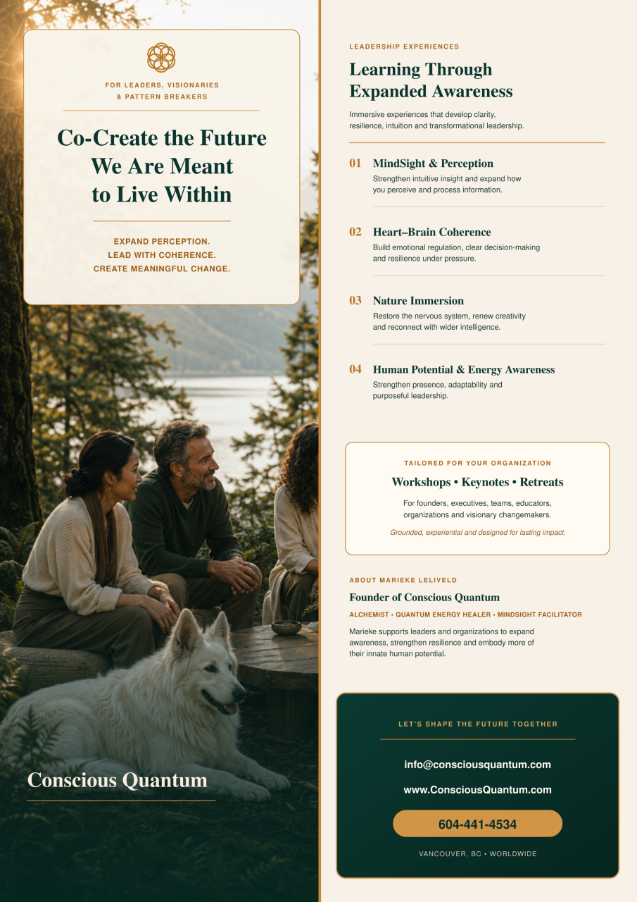 Conscious Quantum Leadership Collaboration Invitation 2026